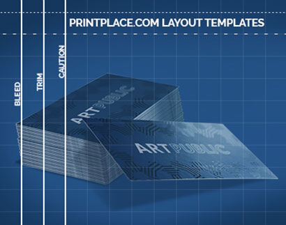 Spot UV Business Card Layout Templates